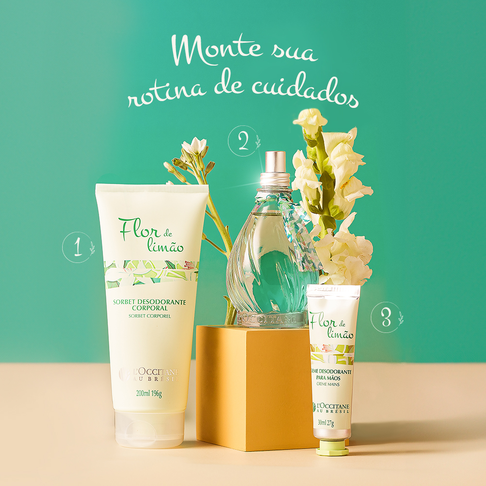 Creme Desodorante de M&atilde;os Flor de Lim&atilde;o 30ml, ,  large image number 3